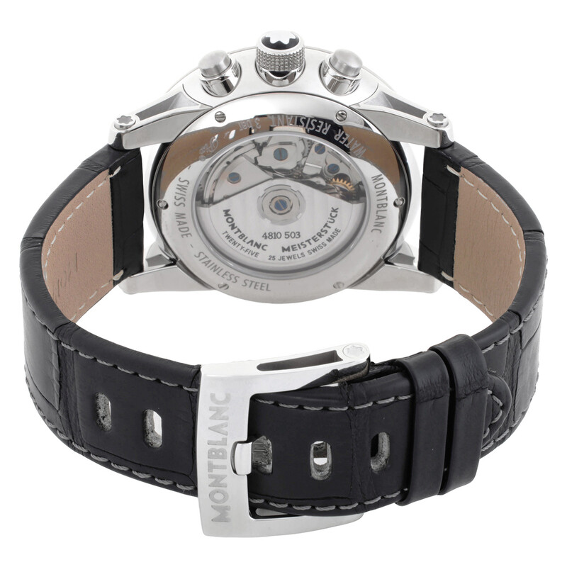 Montblanc Timewalker UTC Chronograph Automatic Black Dial Men's