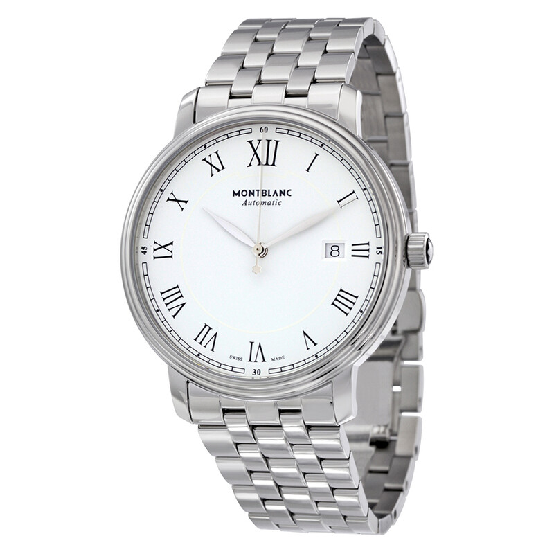 soyLatte10様 Montblanc Tradition Automatic White Dial Men's Watch 112610