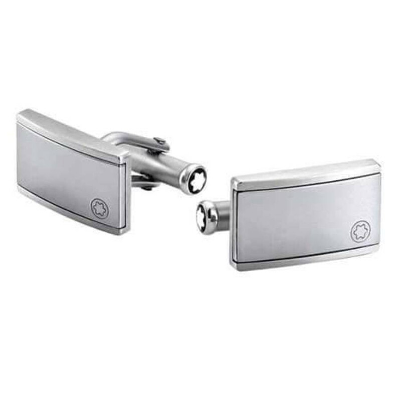 Montblanc Tungsten And Stainless Steel Cuff Links 101539