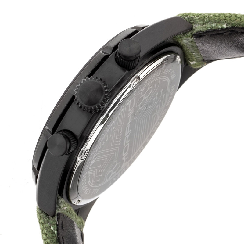 Morphic M53 Series Chronograph Olive Dial Men's Watch 5306