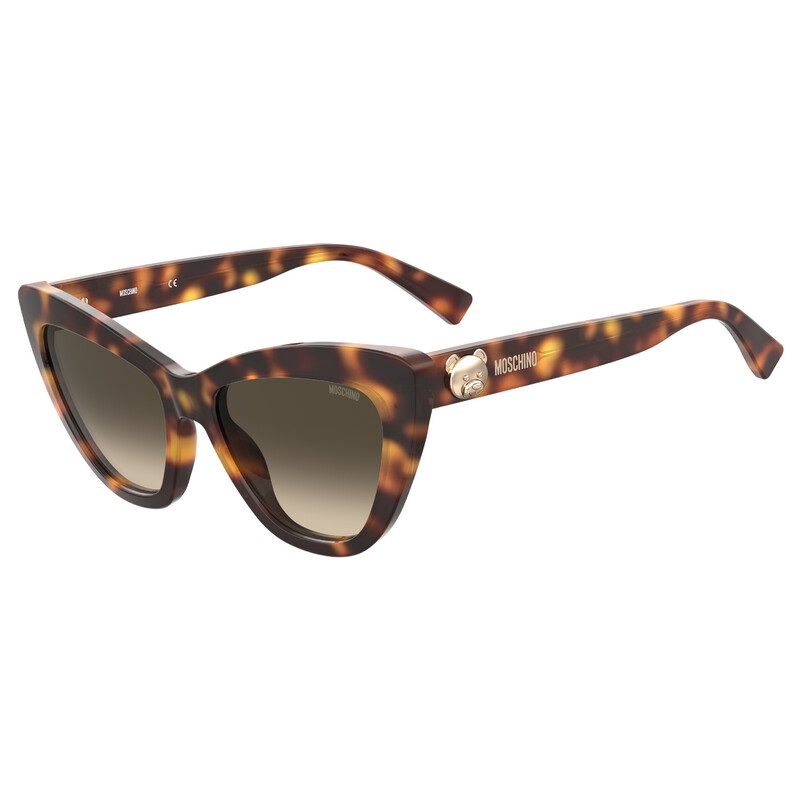 Moschino Teddy Bear Collection MOS122S Black Cat-Eye Sunglasses NIC Moschino Teddy Bear Collection MOS122S Black Cat-Eye  main image 4