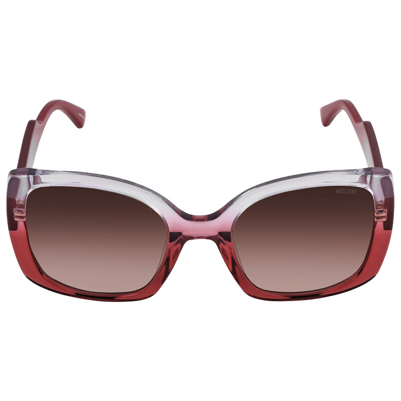 Moschino Brown Gradient Square Ladies Sunglasses MOS124/S 06XQ/HA