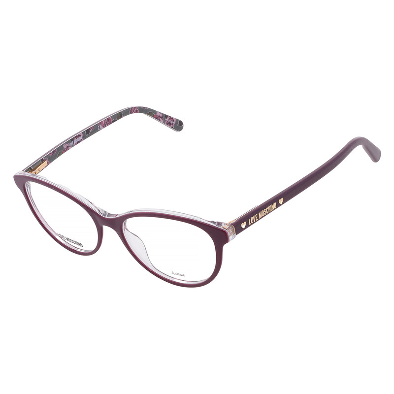 Moschino Demo Cat Eye Ladies Eyeglasses MOL525 00T7 52
