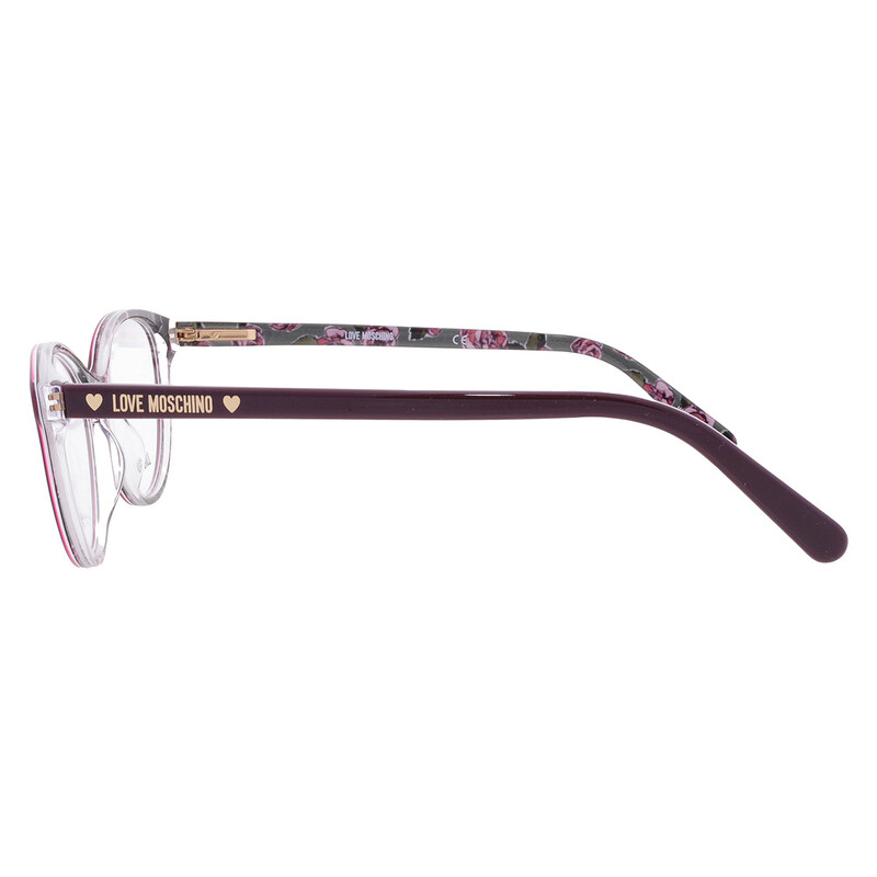 Moschino Demo Cat Eye Ladies Eyeglasses MOL525 00T7 52