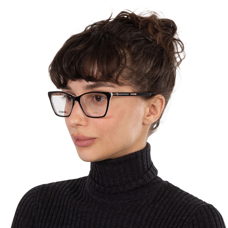Moschino Demo Cat Eye Ladies Eyeglasses MOL547 0807 53