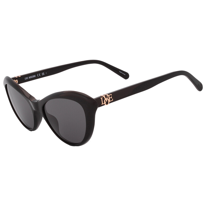 Moschino Grey Cat Eye Ladies Sunglasses MOL015/S 0807/IR 53  display picture 3
