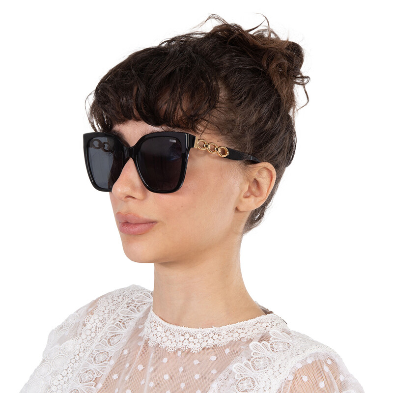 Moschino Grey Cat Eye Ladies Sunglasses MOS098/S 0807/IR 55