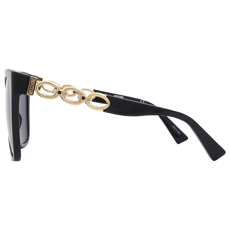 セオリーリュクス Clinton Rasa Clinton Mea 40 黒 Moschino Grey Cat Eye Ladies Sunglasses MOS098/S 0807/IR 55