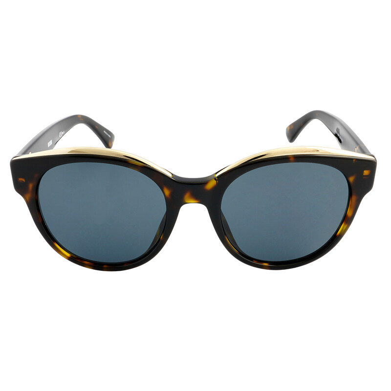 Moschino Grey Round Ladies Sunglasses MOS033/S 0086/IR 52 MOS033/S