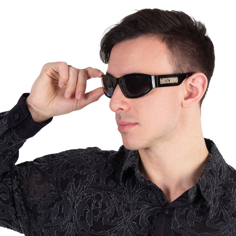 さも Decorated sunglasses | Moschino