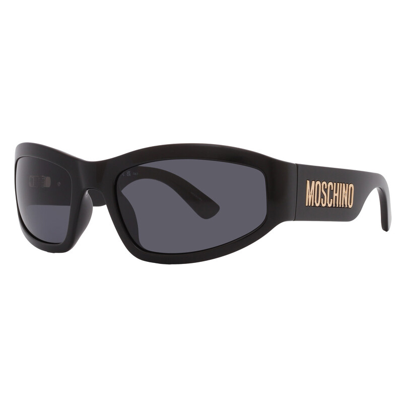Moschino Grey Wrap Men's Sunglasses MOS164/S 0807/IR 55