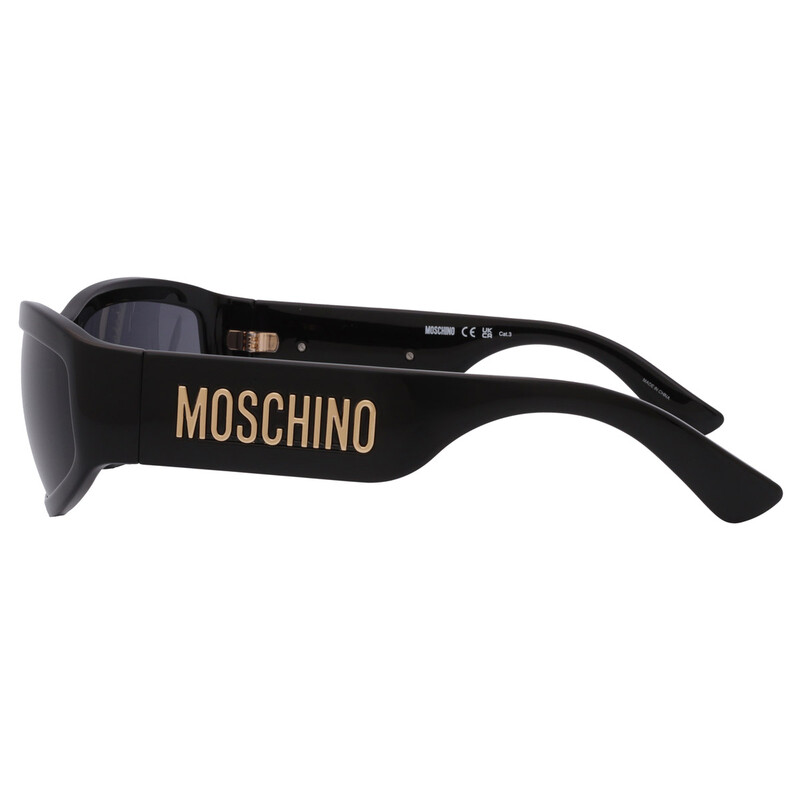 Moschino Grey Wrap Men's Sunglasses MOS164/S 0807/IR 55