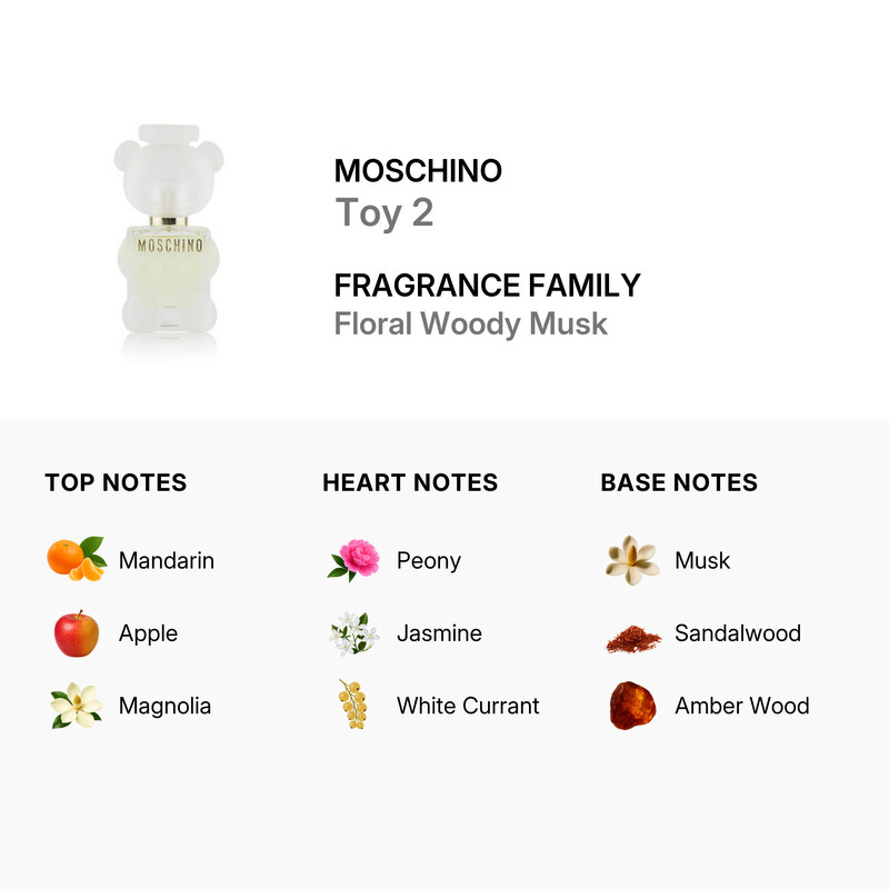 Moschino Ladies Moschino Toy 2 EDP Spray 1.7 oz (50 ml