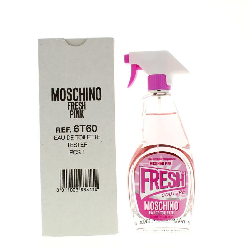 Moschino Ladies Pink Fresh Couture EDT Spray 3.4 oz (Tester