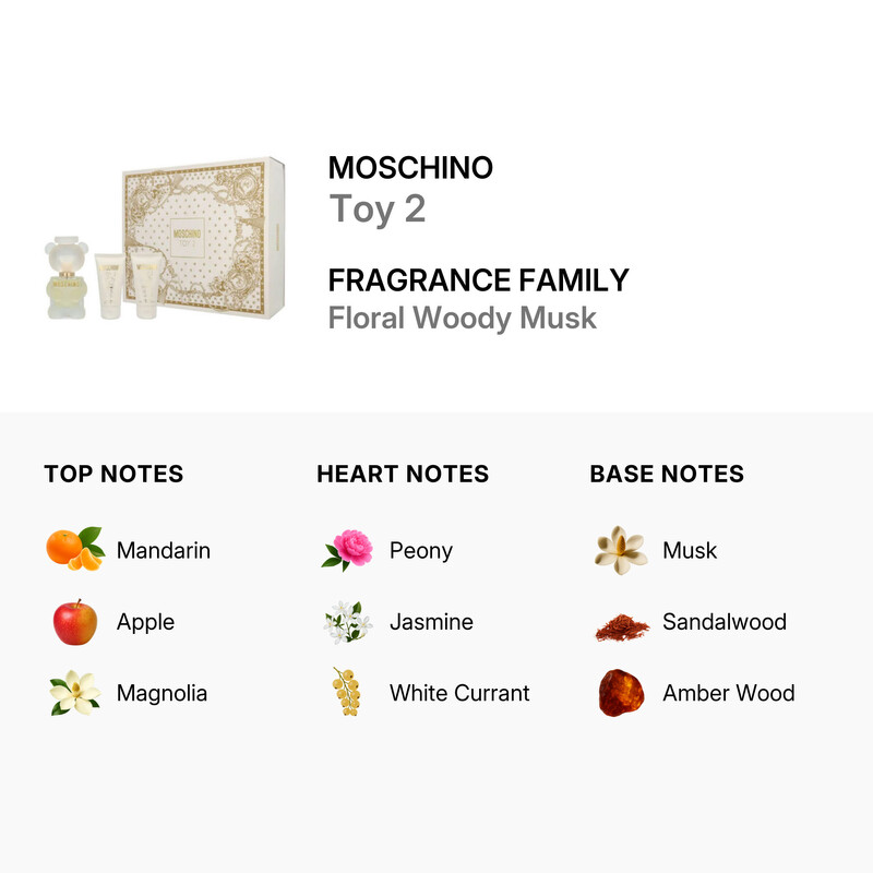 Moschino Ladies Toy 2 Gift Set Fragrances 8011003900121