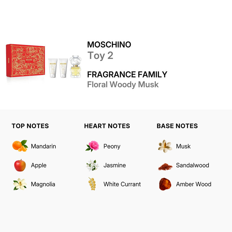 Moschino Ladies Toy 2 Gift Set Fragrances 8011003903290