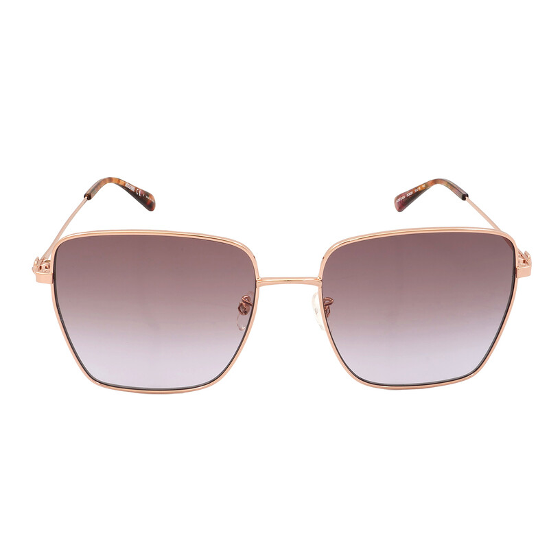 Moschino Pink Gradient Square Ladies Sunglasses MOS072/G/S 0DDB/QR