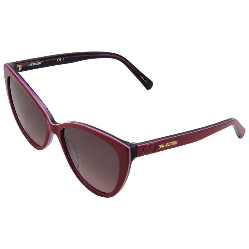 Moschino Red Gradient Cat Eye Ladies Sunglasses MOL043/S  display picture 2