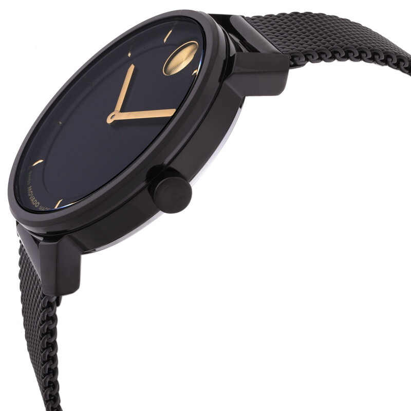 Movado Bold Access Quartz Black Dial Ladies Watch 3600923
