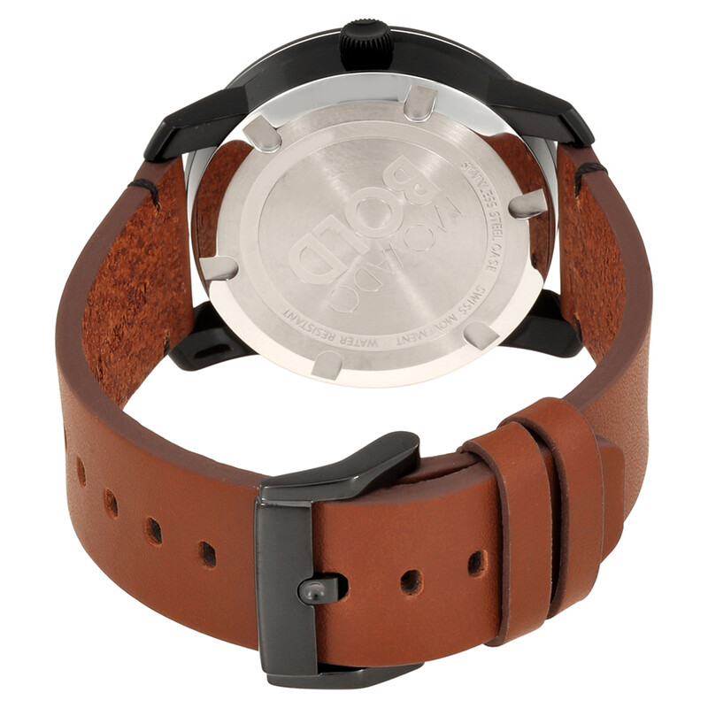 NWT Movado Bold Black Museum Dial Men\'s Watch Movado Bold Watch MB.01.1.29.6003 Black Museum Dial Blue  main image 4