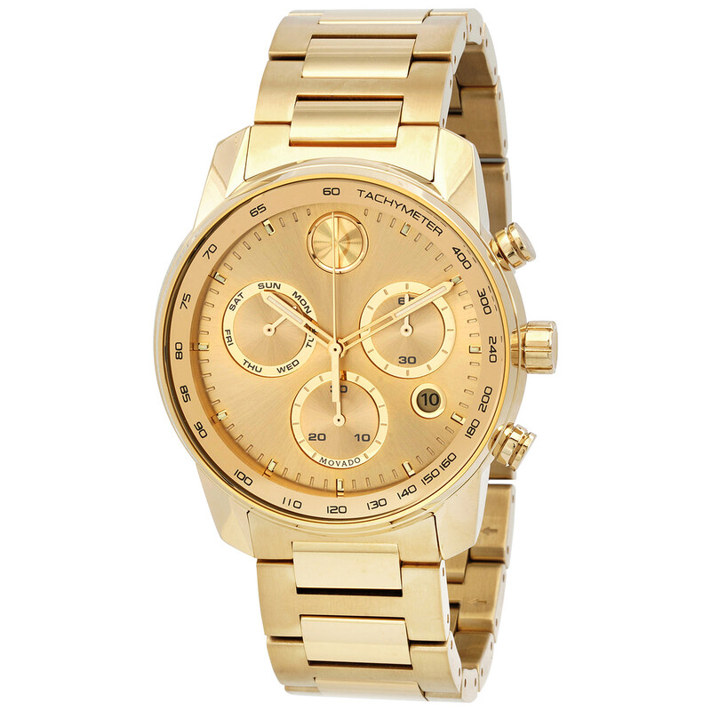 Movado Bold Chronograph Quartz Men's Watch 3600741 885997394970 ...