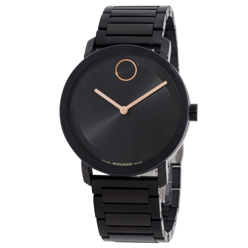 Movado Bold Evolution 2.0 Quartz Black Dial Watch 3601112 - Watches ...
