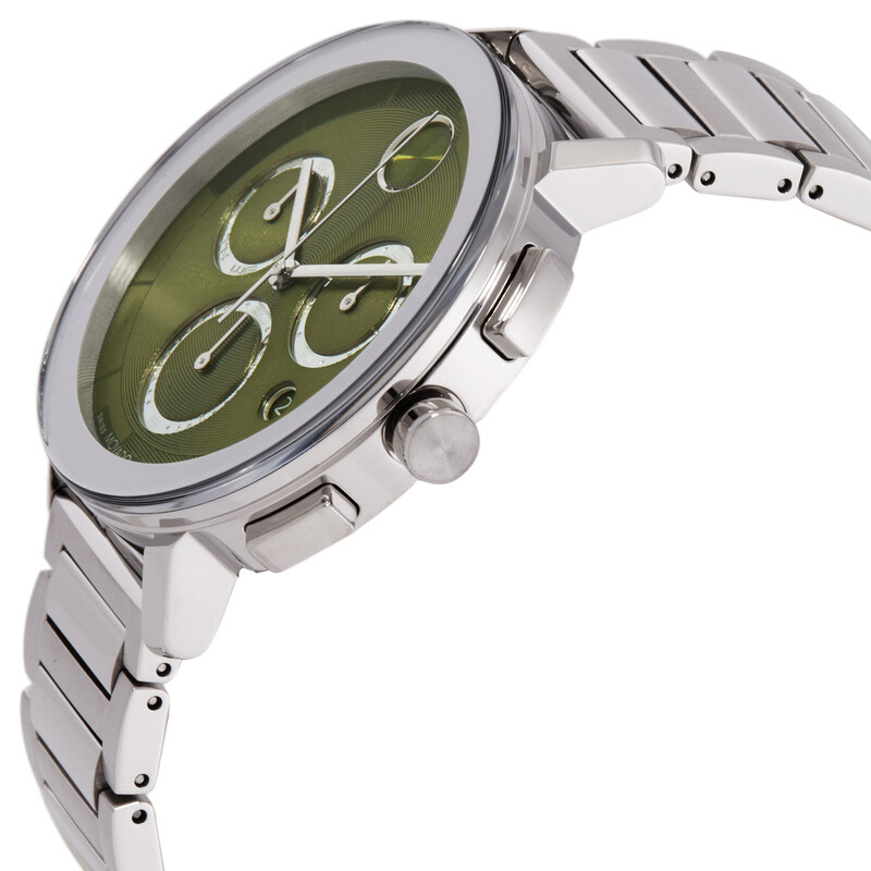 Movado BOLD Evolution 2.0 Chronograph Quartz Green Dial Men's Watch ...