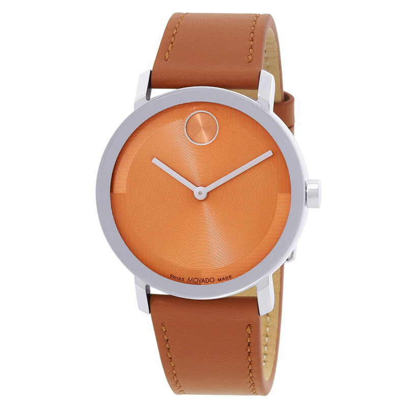Movado Bold Evolution 2.0 Quartz Orange Dial Unisex Watch 3601149 ...