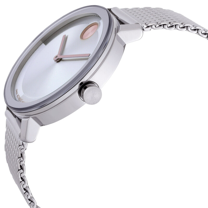 Movado Bold Evolution 2.0 Quartz Silver Dial Ladies Watch  display picture 1