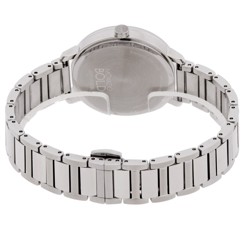 Movado Bold Evolution 2.0 Quartz Silver Dial Ladies Watch 3601191 ...