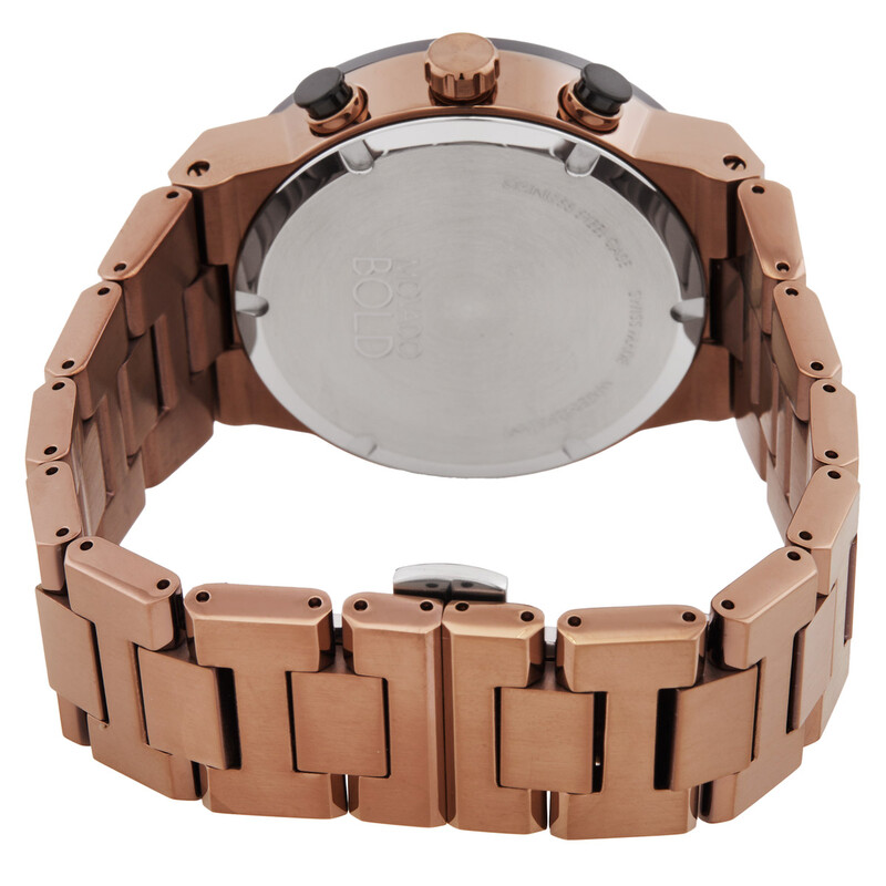 Movado Bold Fusion Chronograph Quartz Black Dial Men's Watch 3600898 ...