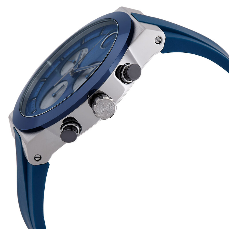 Movado BOLD Fusion Chronograph Quartz Blue Dial Men's Watch 3601197 ...