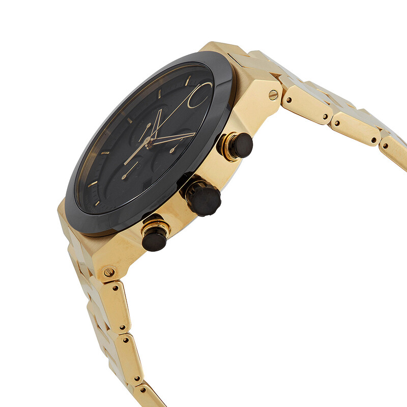 Movado Bold Fusion Quartz Black Dial Men's Watch 3600858 885997452205 ...