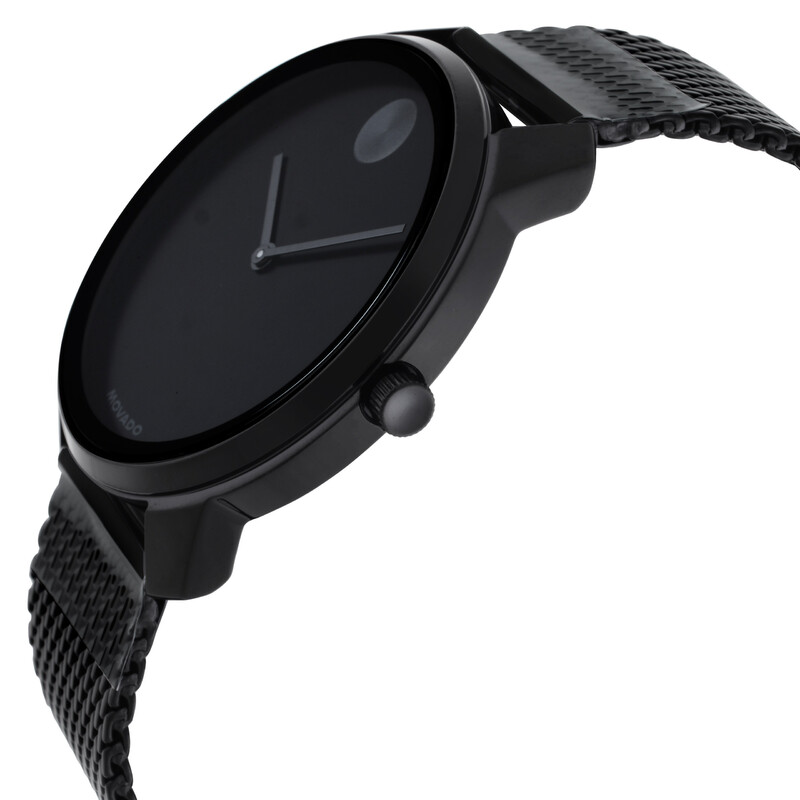 Movado Bold Quartz Black Dial Men's Watch 3601338 - Watches, Bold ...