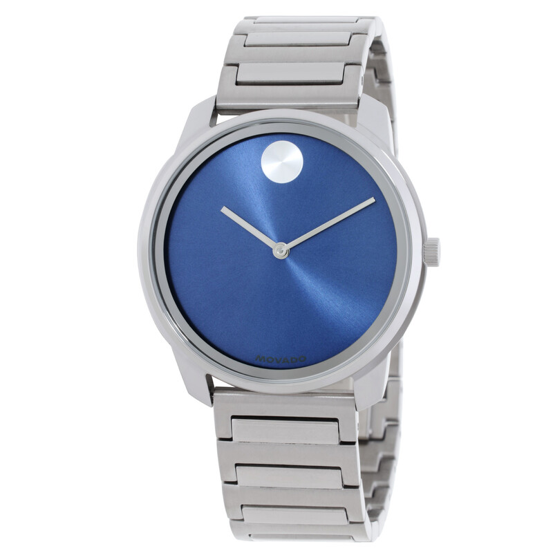 Movado Bold Quartz Blue Dial Men's Watch 3601314 - Watches, Bold