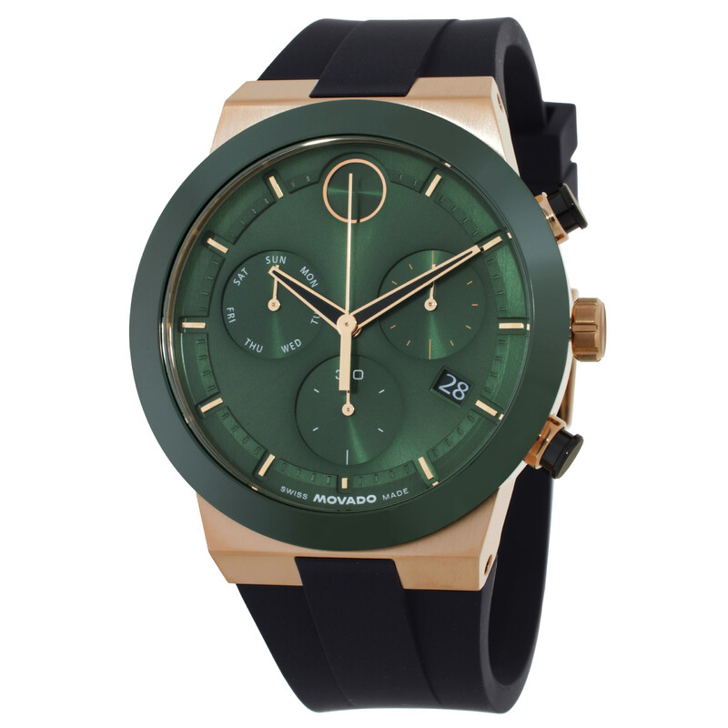 Movado Bold Quartz Green Dial Men's Watch 3601333 885997624961