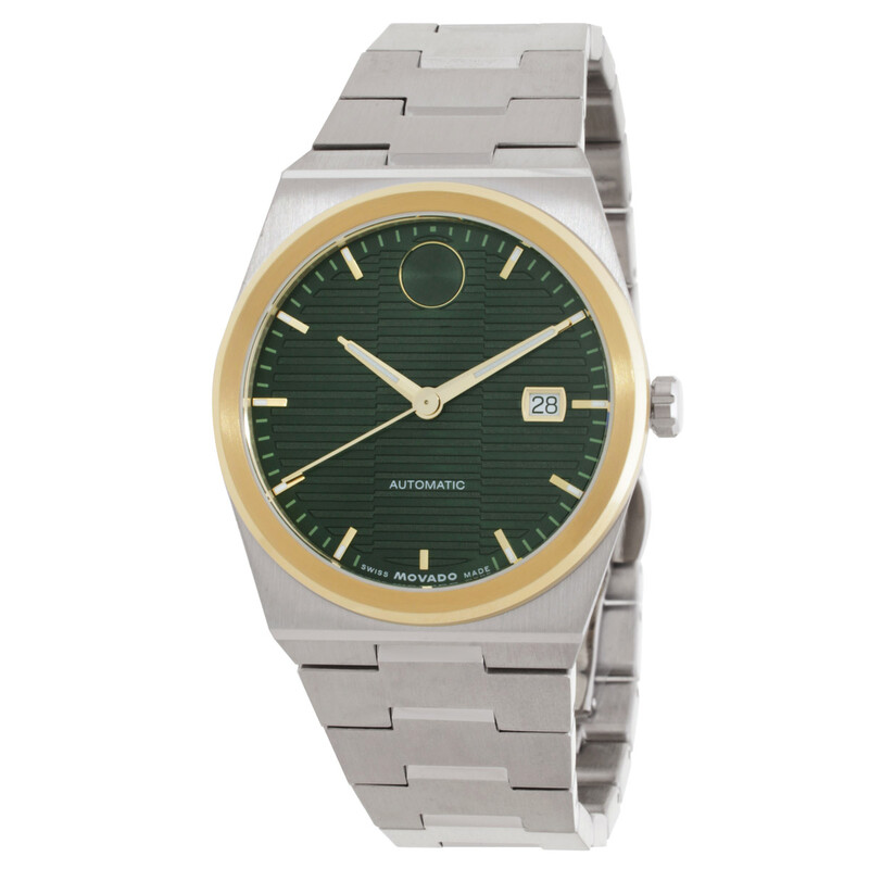 Movado Bold Quest Automatic Green Dial Men's Watch 3600942 885997482523 ...