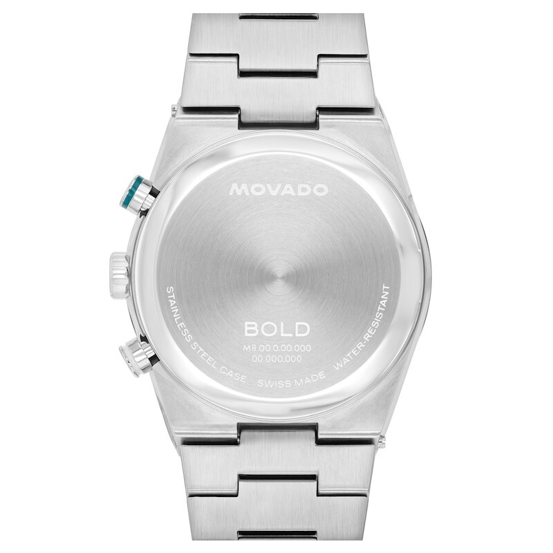 Movado Bold Quest Chronograph Quartz Green Dial Men's Watch