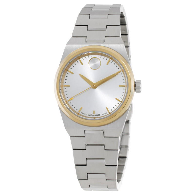 Movado Bold Quest Mini Quartz White Dial Ladies Watch 3601291 ...