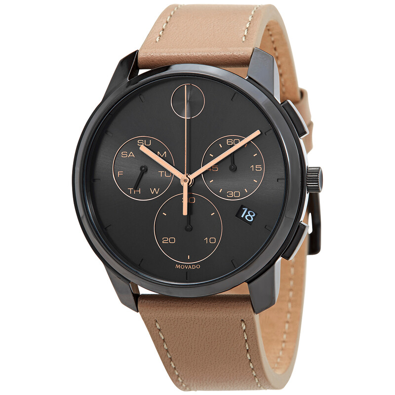 Movado BOLD Thin Chronograph Quartz Men's Watch 3600719 - Watches