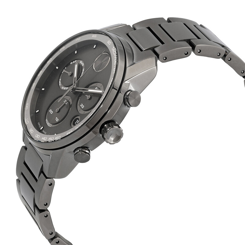 Movado Bold Verso Chronograph Quartz Gunmetal Dial Men's Watch 3600867 ...