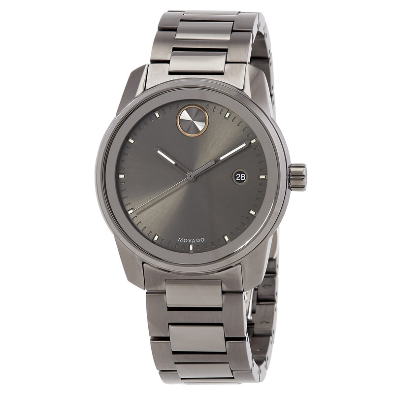 Movado BOLD Verso Quartz Grey Dial Men's Watch 3600736 - Watches, Bold ...