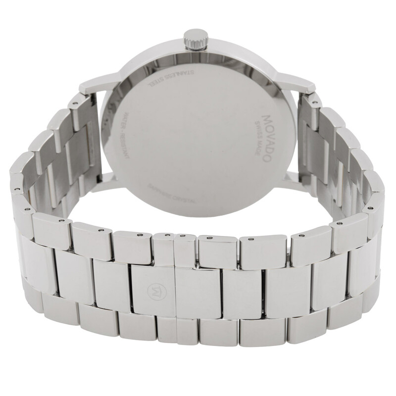 Movado Classic Museum Quartz Black Dial Watch 0607984 - Watches