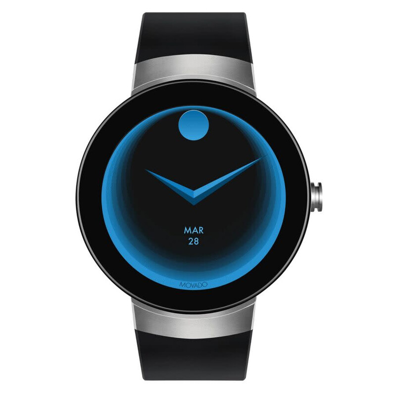 マルコ Movado Connect Black Dial Unisex Watch 3660016 885997234016