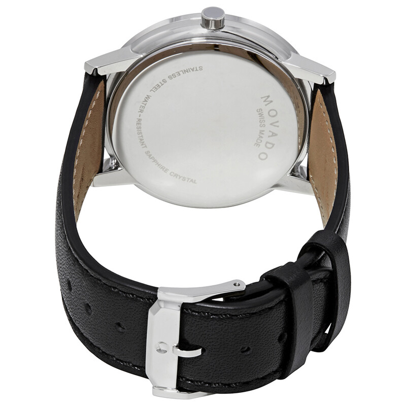 Movado Museum Classic Black Dial Men display picture 3