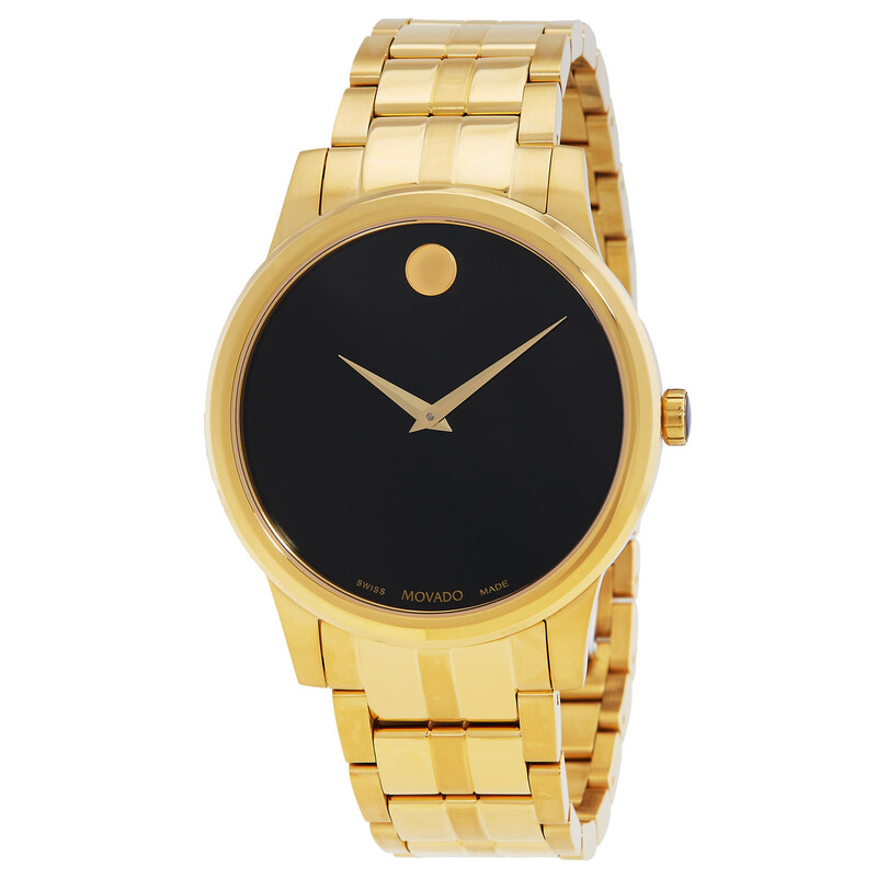 Movado Museum Classic Quartz Black Dial Men display picture 1