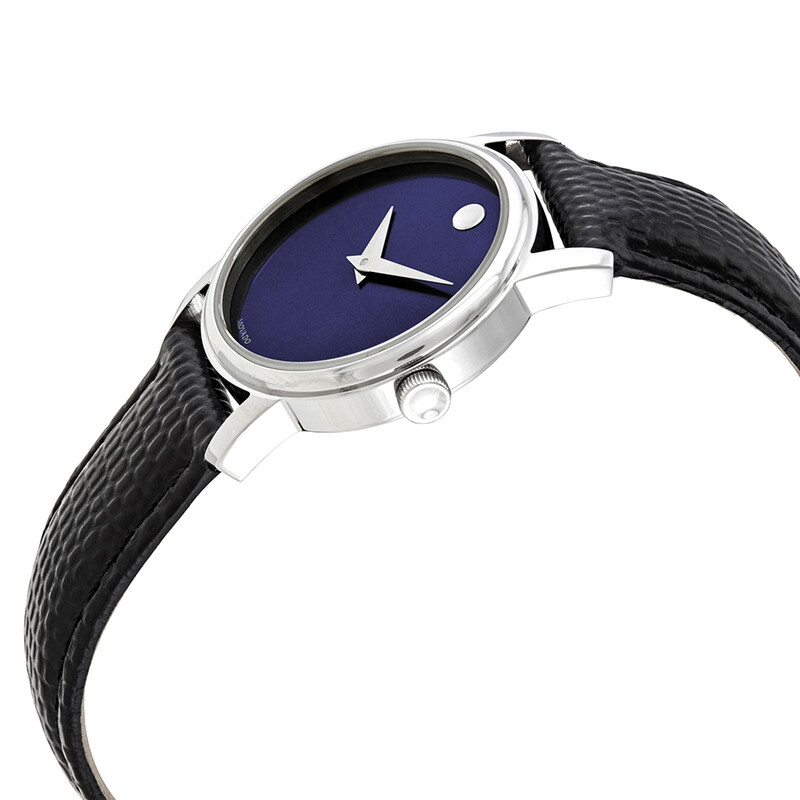 Movado Museum Blue Dial Ladies Watch 2100010 - Watches 