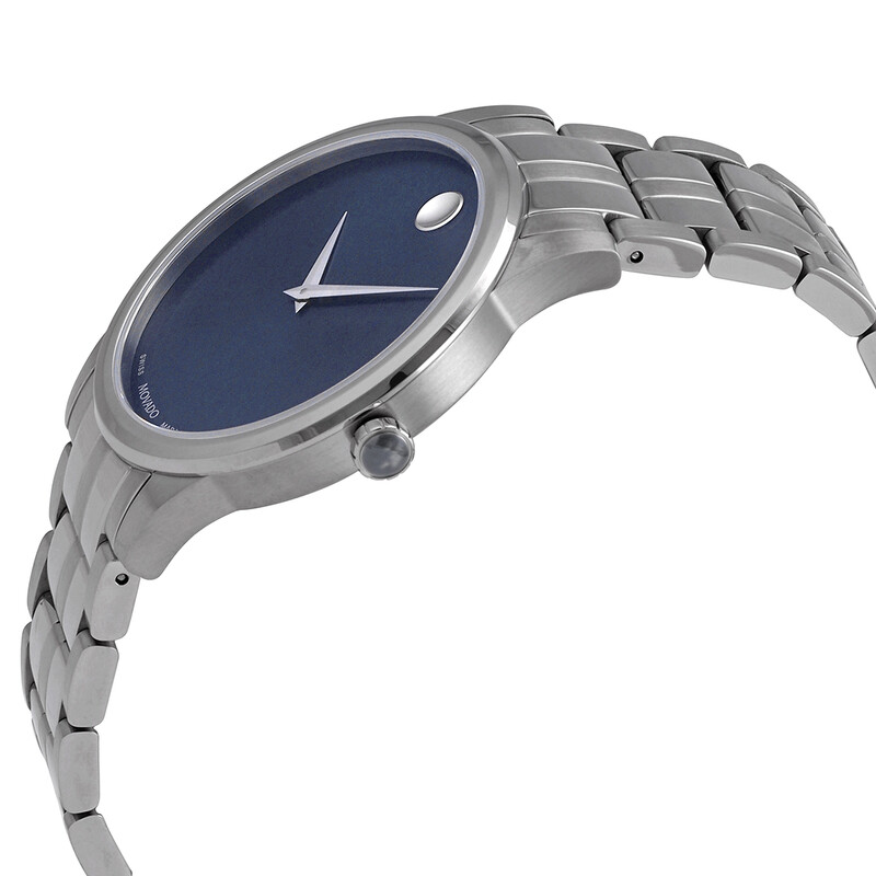 Movado Quartz Blue Dial Men's Watch 0607534 885997385244 - Watches