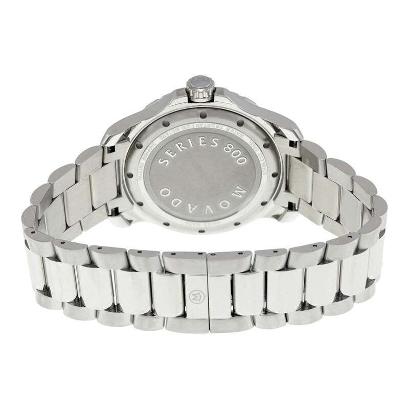 Movado Series 800 Green Dial Stainless Steel Men's Watch 2600136