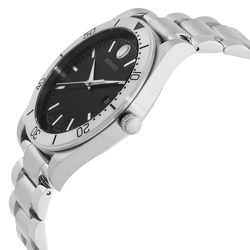 Movado Sport Quartz Black Dial Men's Watch 607990 - Watches, Sport